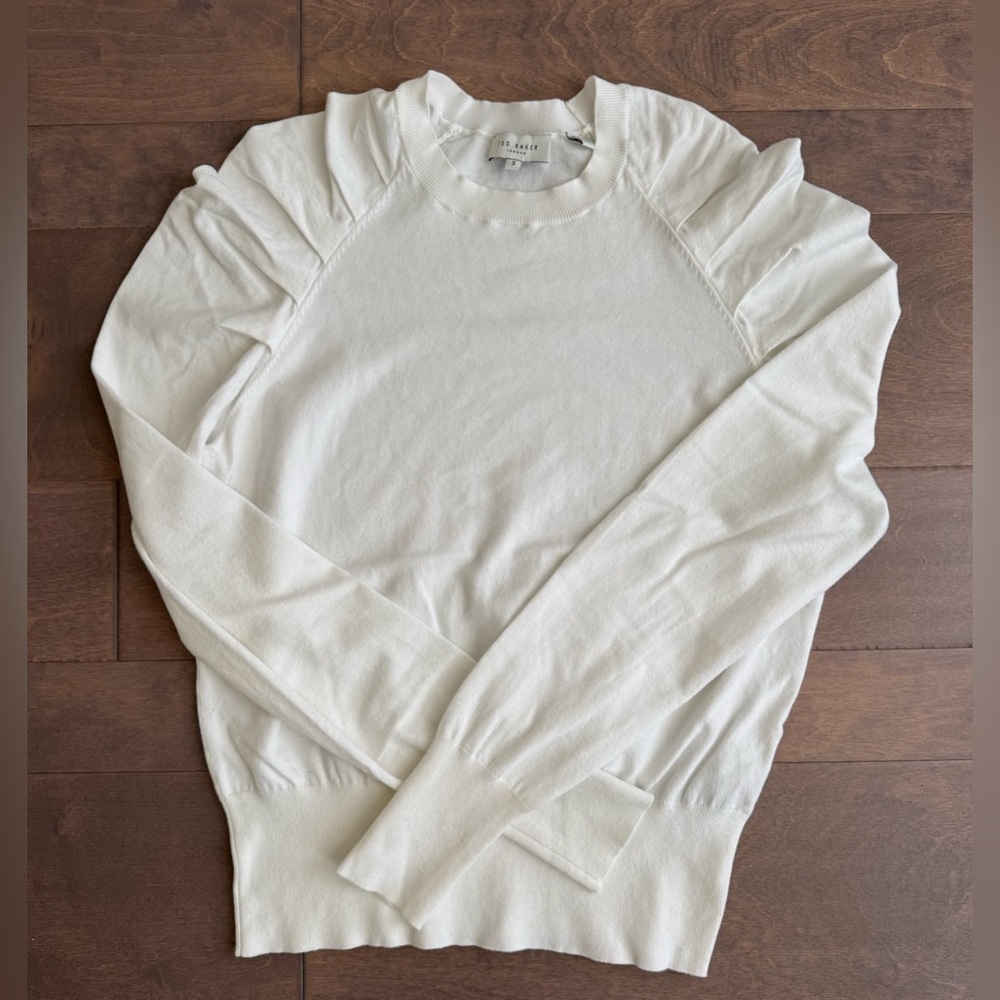 Ted Baker Piyton Pleat Detail Sweater - Picture 8 of 16